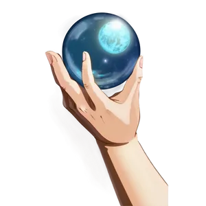 Anime Hand With Orb Png Ucd PNG Image