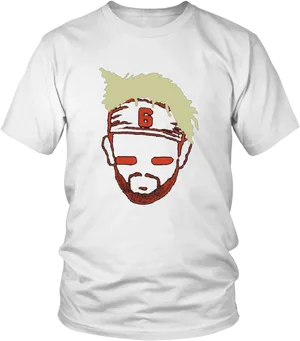 Anime Inspired Character T Shirt Design PNG Image