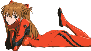 Anime Person Lying Down Png Anime Person Lying Down - Evangelion Asuka Png, Transparent Png PNG image with transparent background