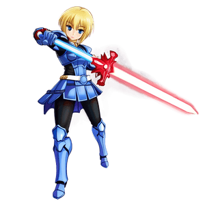 Anime Saber Warrior PNG ifp8 PNG