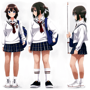 Anime School Uniform PNG 58 PNG image with transparent background