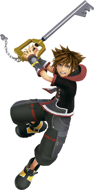 Anime, Square Enix, Kingdom Hearts Iii, Kingdom Hearts, - Sora Kingdom Hearts 3 Render, HD Png Download PNG image with transparent background