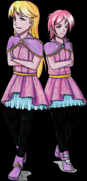 Michychan, Equestria Girls, Fuchsia Blush, Lavender - Girl, HD Png Download PNG