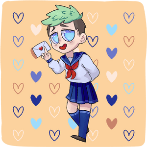 Markiplier Doki Doki Literature Club, HD Png Download PNG image with transparent background