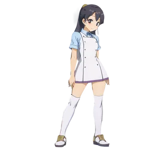 Anime Waitress Character Png Mof PNG Image