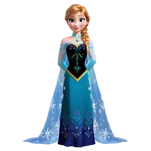 Anna And Elsa Frozen Sisters Png Dem PNG Image