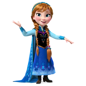 Anna Frozen Character Png 22 PNG Image