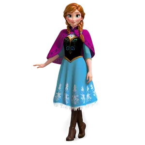 Anna Frozen Costume Png 23 PNG Image