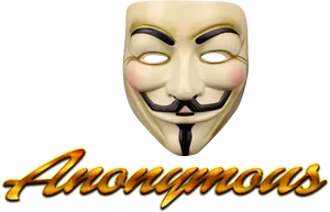 Anonymous Mask Graphic PNG Image