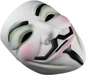 Anonymous Mask Iconic Symbol PNG Image