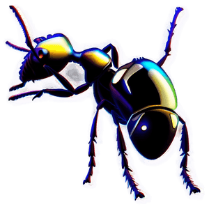 Ant Silhouette Graphic PNG 8 PNG image with transparent background