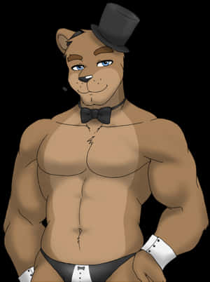 Still Ready For Freddy - Freddy Fazbear With Muscles, HD Png Download PNG