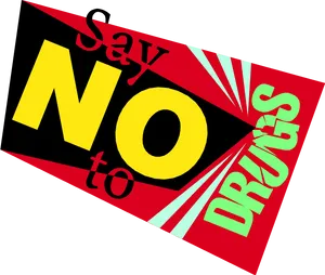 Anti Drug Campaign Poster PNG Image