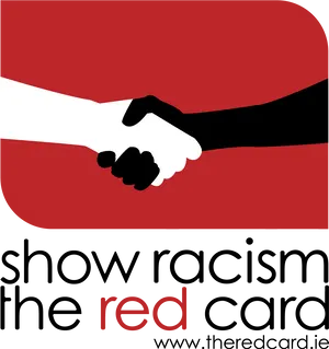 Anti Racism Handshake Graphic PNG Image