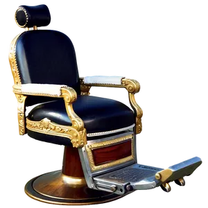 Antique Barber Chair Png Har45 PNG Image