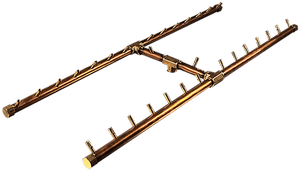 Antique Bassoon Isolated PNG image with transparent background