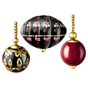 Antique Bead Collection Png 06262024 PNG Image