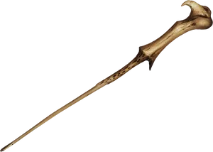 Antique Bone Handle Wand PNG Image