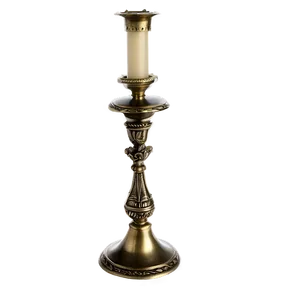 Antique Brass Candlestick Png Vtl29 PNG Image