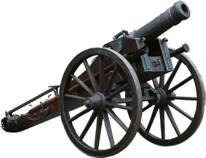 Cannon Transparent Images - Civil War Cannon Png, Png Download PNG