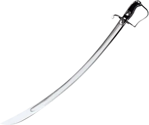 Antique Cavalry Saber Isolated PNG Image