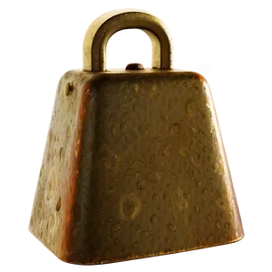 Antique Cowbell Texture Png 06132024 PNG Image