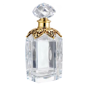 Antique Crystal Perfume Bottle Png 06212024 PNG Image