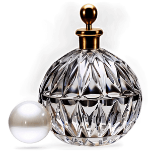 Antique Crystal Perfume Bottle PNG 06212024 PNG