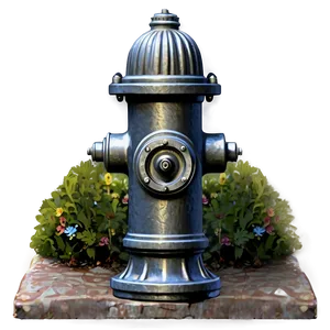 Antique Fire Hydrant Png Imm39 PNG Image