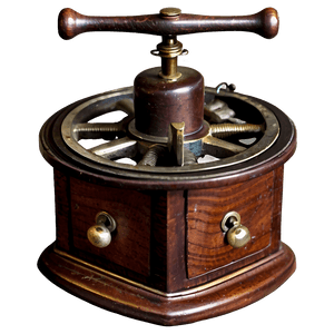 Antique Grinder PNG 06262024 PNG with transparent background