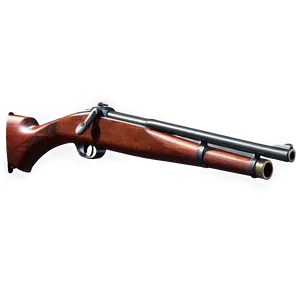 Antique Hunting Rifle Illustration Png 06132024 PNG Image