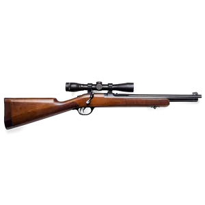 Antique Hunting Rifle Illustration Png Xnr PNG Image