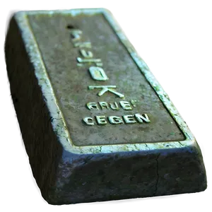 Antique Iron Ingot Png 73 PNG Image