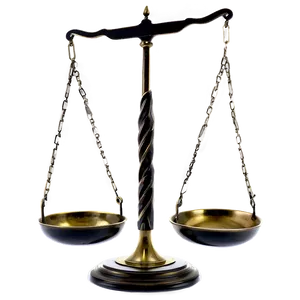 Antique Justice Scale Png Rww74 PNG Image