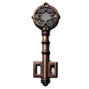 Antique Key PNG 05042024 PNG image with transparent background