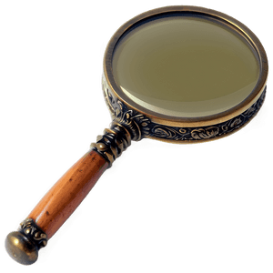 Antique Magnifying Glass PNG 05042024 PNG image with transparent background
