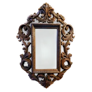 Antique Mirror Frame Png Uly1 PNG Image