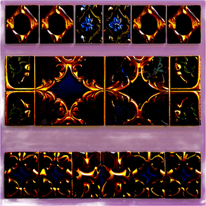 Antique Mirror Tiles PNG bme PNG with transparent background