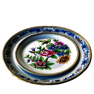 Antique Plates Showcase PNG 78 PNG