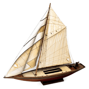 Antique Sailboat Model PNG 05242024 PNG