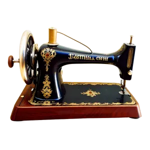 Antique Sewing Machine Png 14 PNG Image