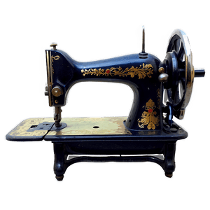 Antique Sewing Machine PNG jpt PNG