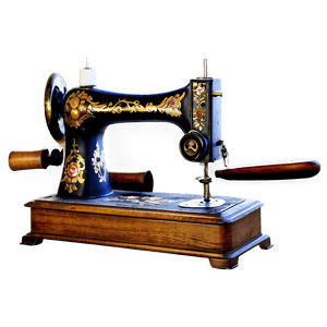 Antique Sewing Machine PNG lhg87 PNG