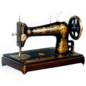 Antique Sewing Machine PNG yye PNG
