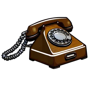 Antique Telephone Icon Png Wqp PNG Image