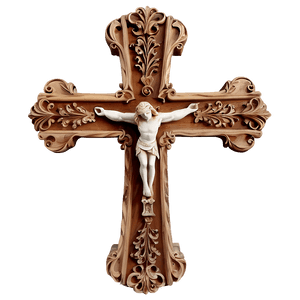 Antique Wooden Cross PNG 35 PNG image with transparent background