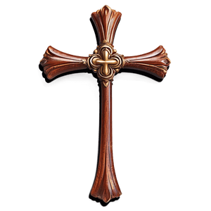 Antique Wooden Cross PNG 53 PNG image with transparent background