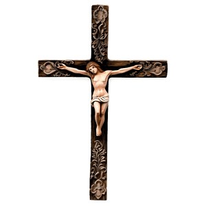 Antique Wooden Cross PNG dcd PNG image with transparent background