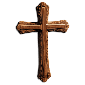 Antique Wooden Cross PNG mpd PNG image with transparent background