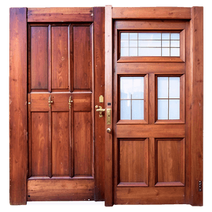 Antique Wooden Door PNG 05042024 PNG